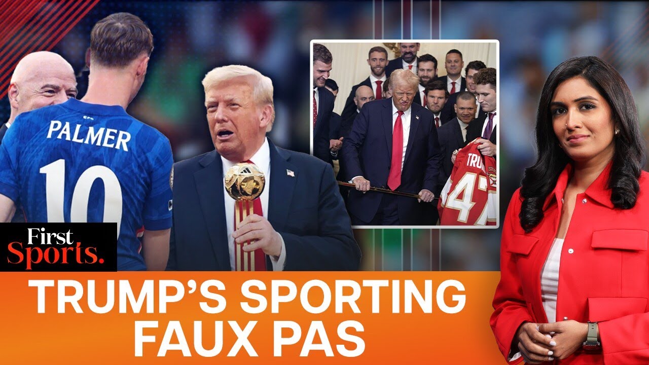Donald Trump’s White House Blunders, Faux Pas With Sports Stars | First Sports With Rupha Ramani