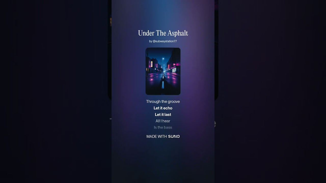 Under The Asphalt