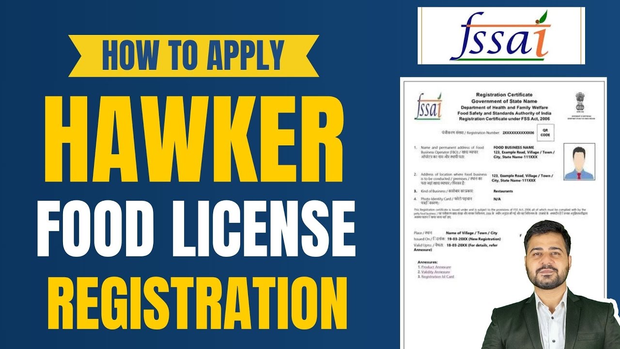 FSSAI Food Licence registration in hindi | Hawker food license kaise banaye | Hawker Food License