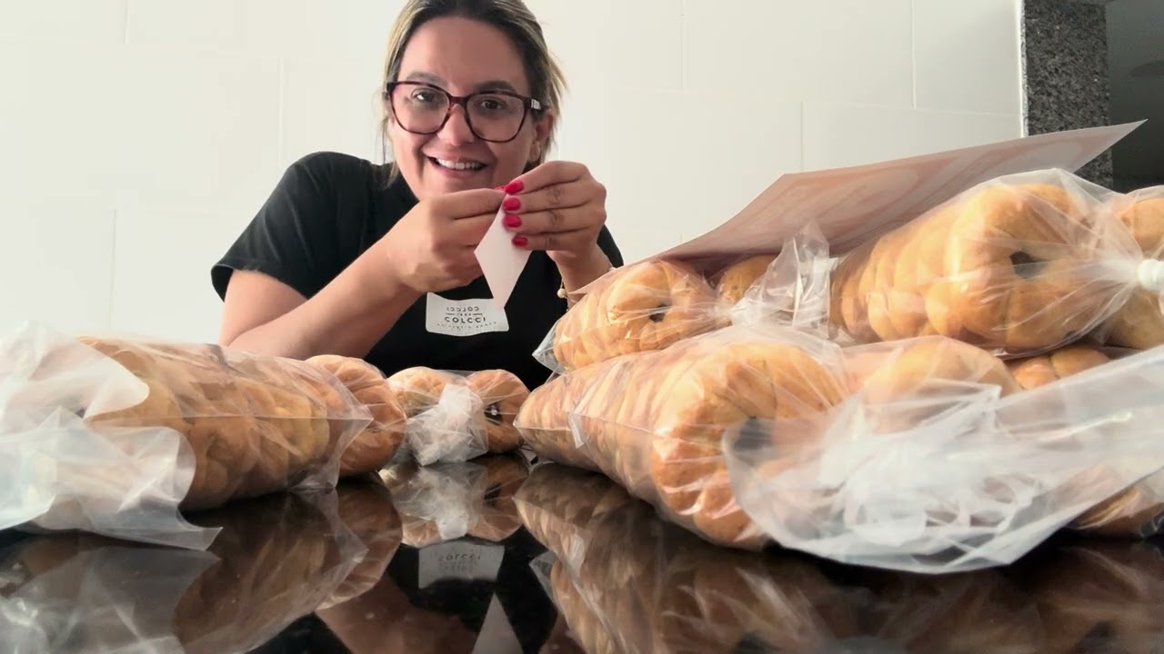 Embalando e Etiquetando Delícias Da Madrinha 