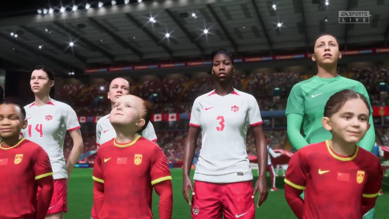 December 14, 2025 | CHINA vs CANADA – Tactical Women’s Soccer Masterclass | FIFA23 4K Gameplay