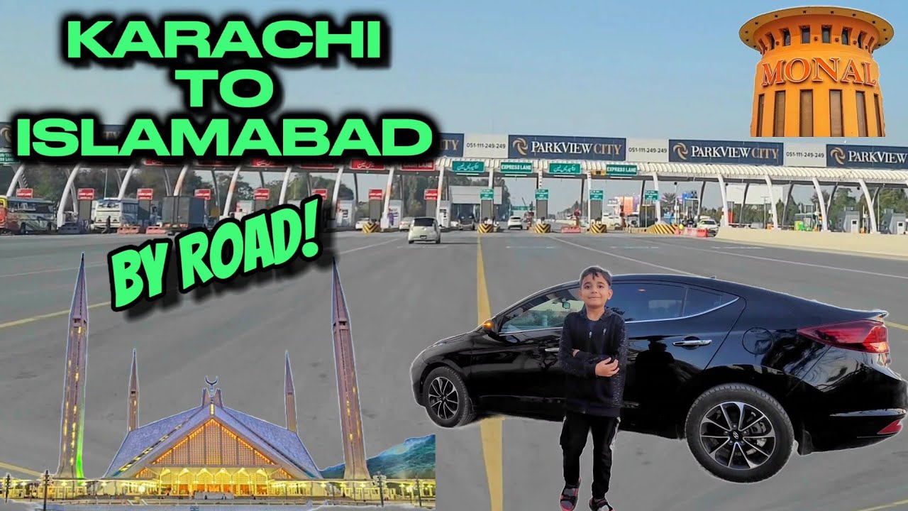 Karachi To Islamabad By Road | Indus Highway | Motorway Guide | Road Trip Travel Vlog | Winter Trip