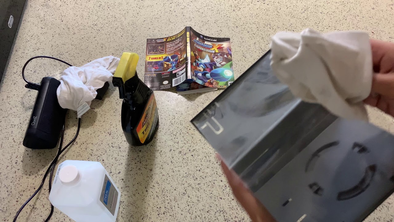 How to Clean a Worn Game Case