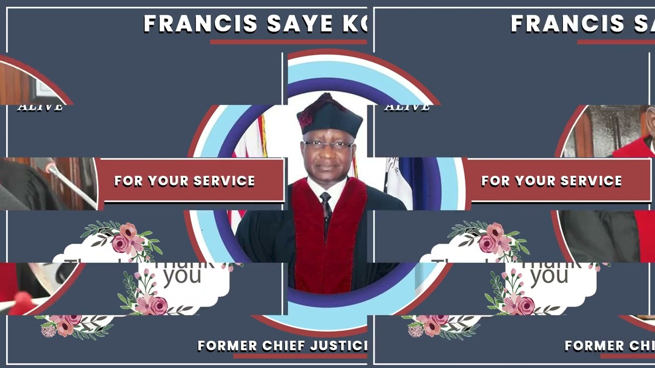 Aaron Kerdor feat  Enoch Gonquoi   Cllr  Francis Saye Korkpor Sr Former Chief Justice of Liberia
