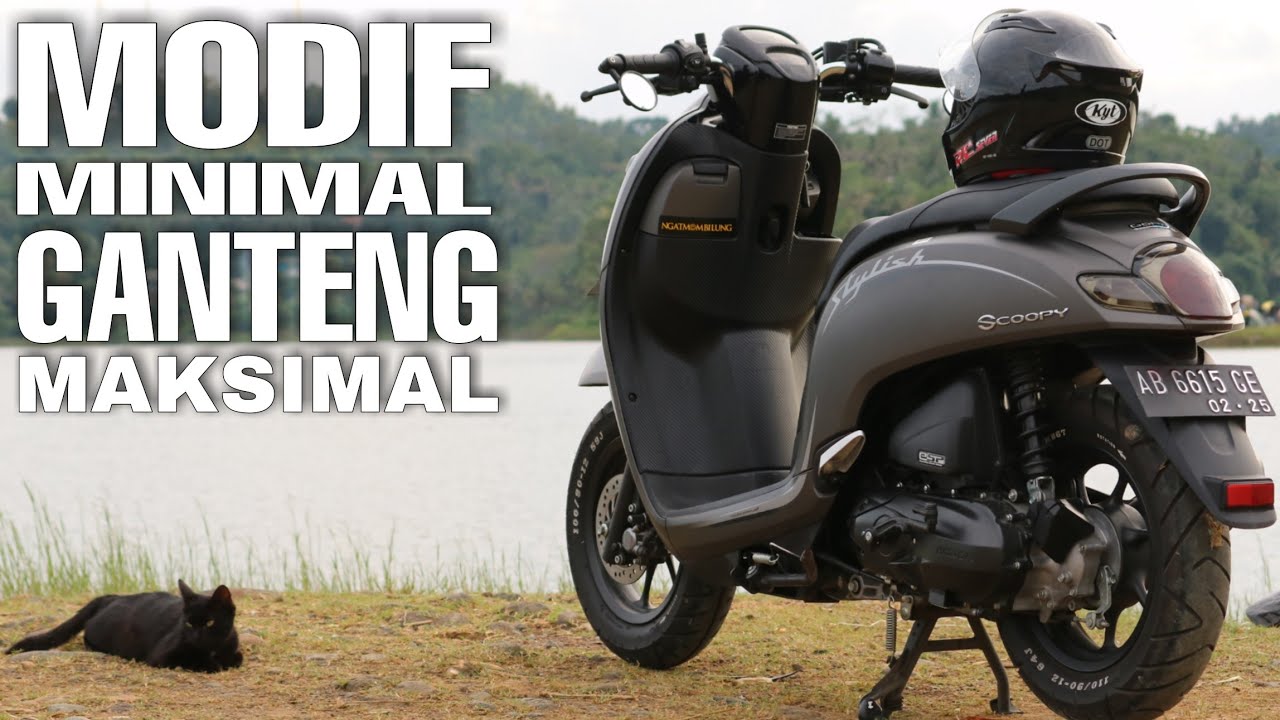 Modifikasi Scoopy Budget 300k ( Simple Minimalis Elegan )