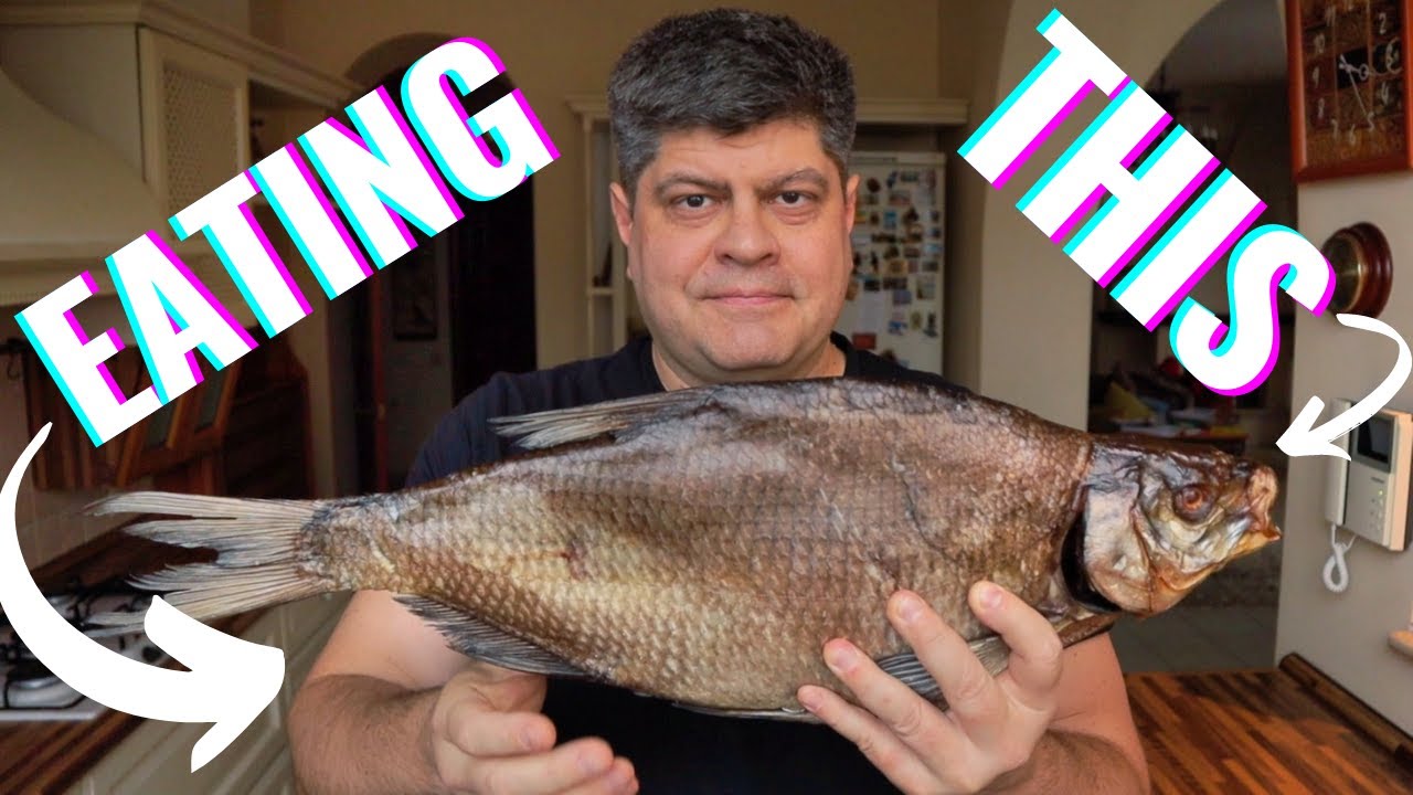 Eating Dried Fish | Russia's Strangest Eating Habit | Gross Food