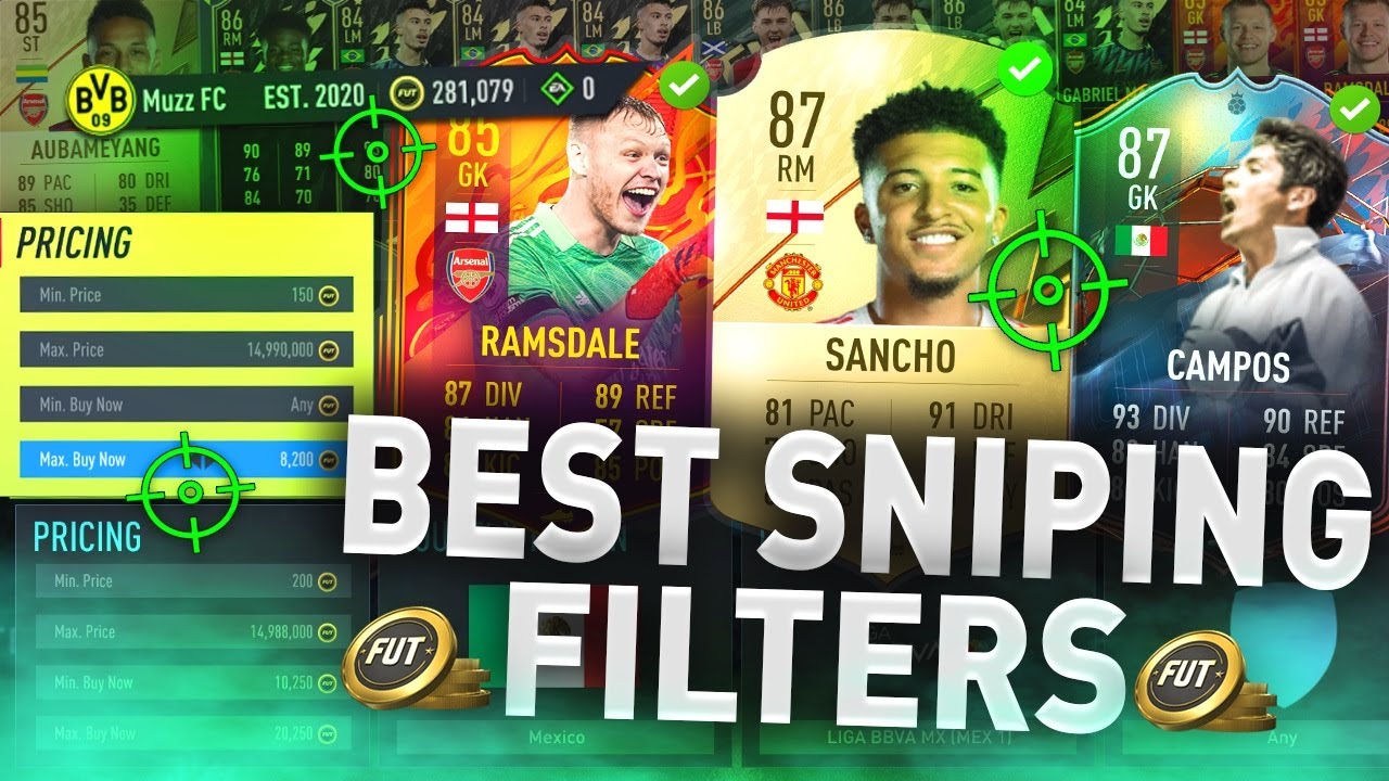 THE BEST SNIPING FILTERS #90 🤩 *MAKE 200K QUICKLY* (FIFA 22 BEST SNIPING FILTERS TO MAKE COINS)