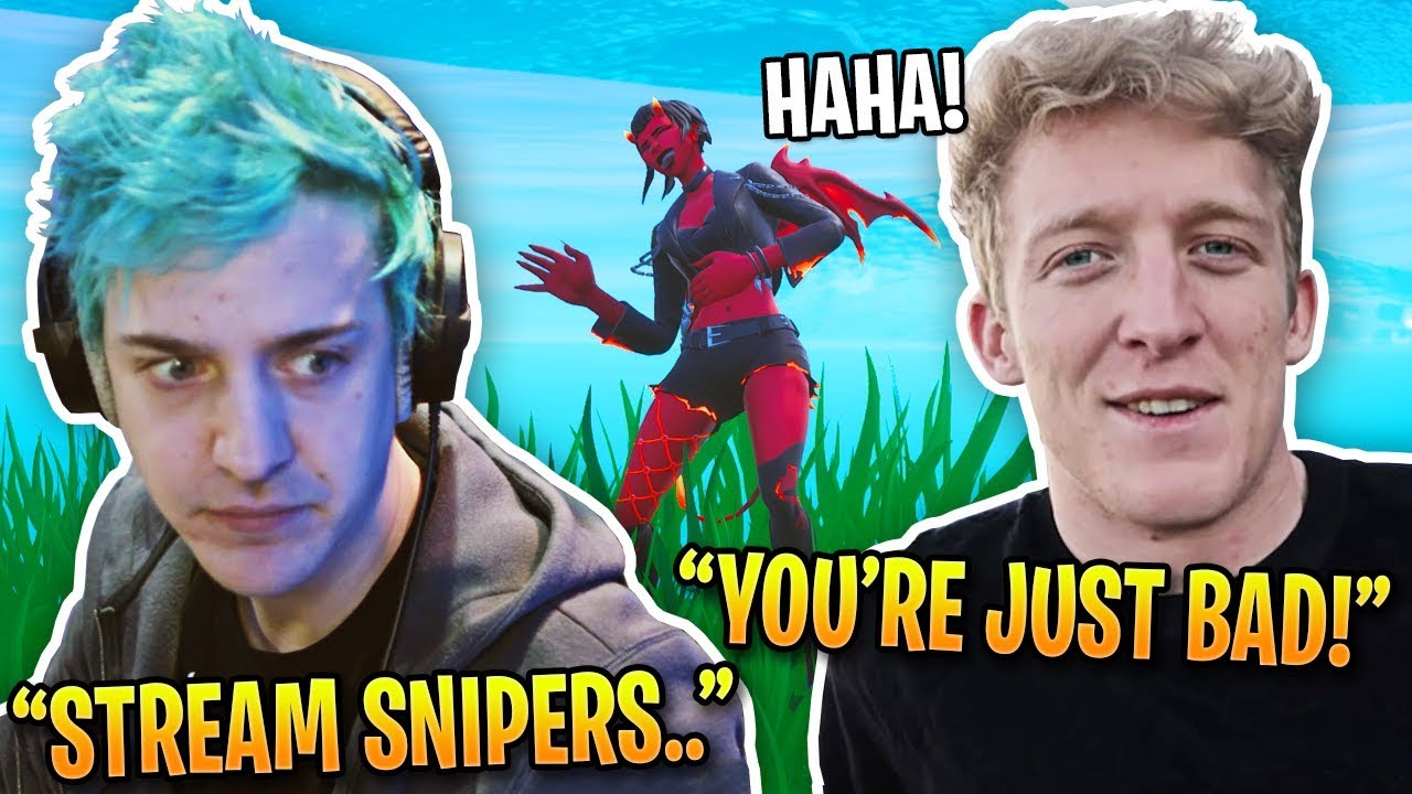 When Fortnite Streamers Trash Talk Each Other...