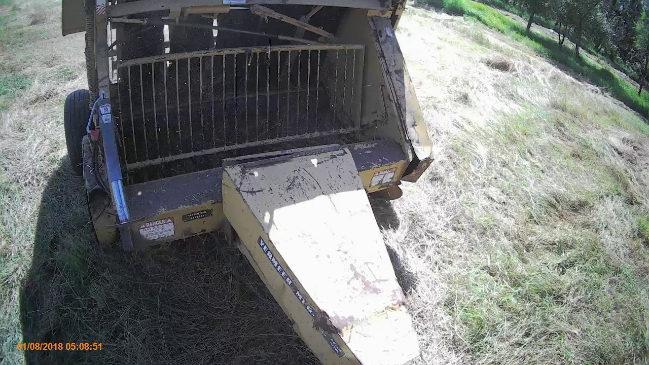 Making Round Bales
