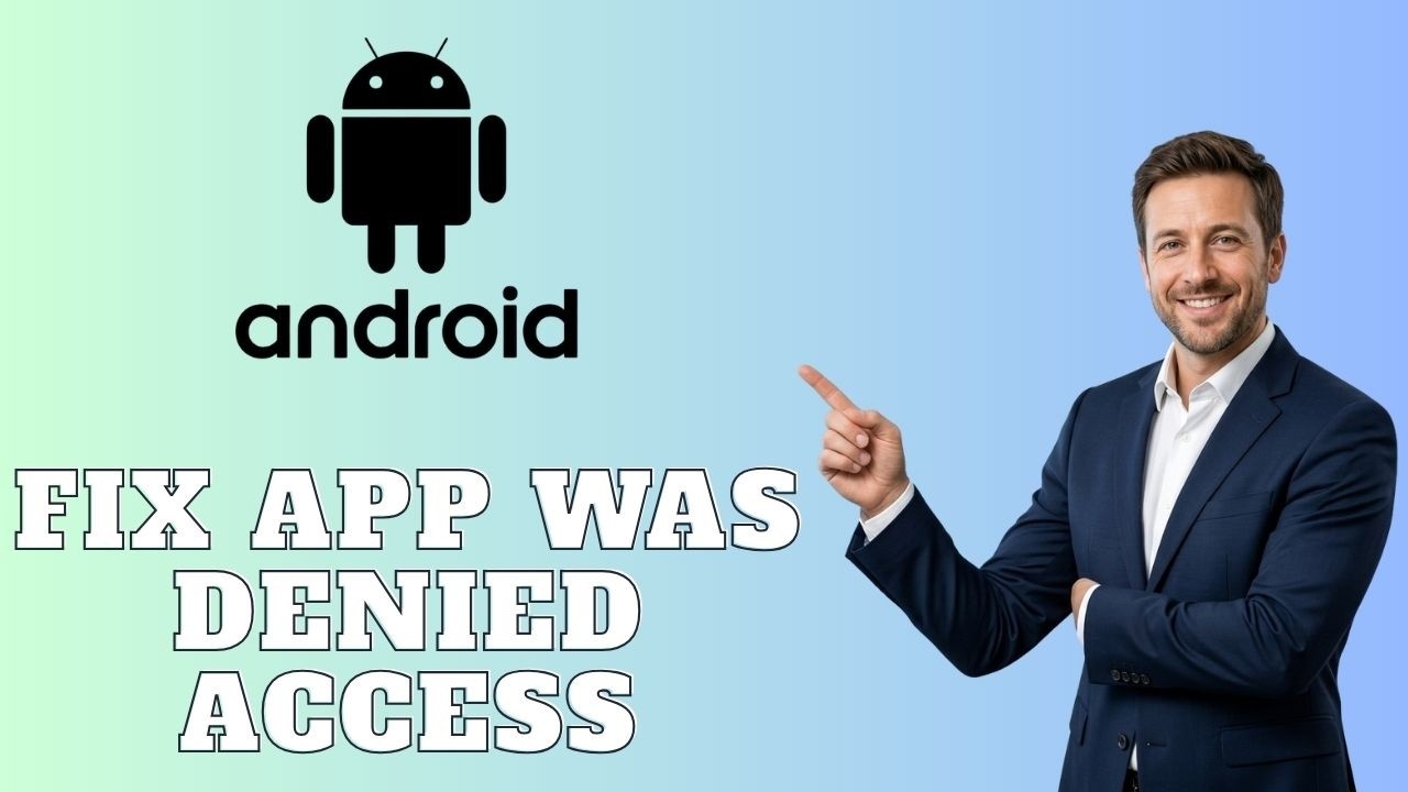 How to Fix App Was Denied Access on Android (Step by Step)