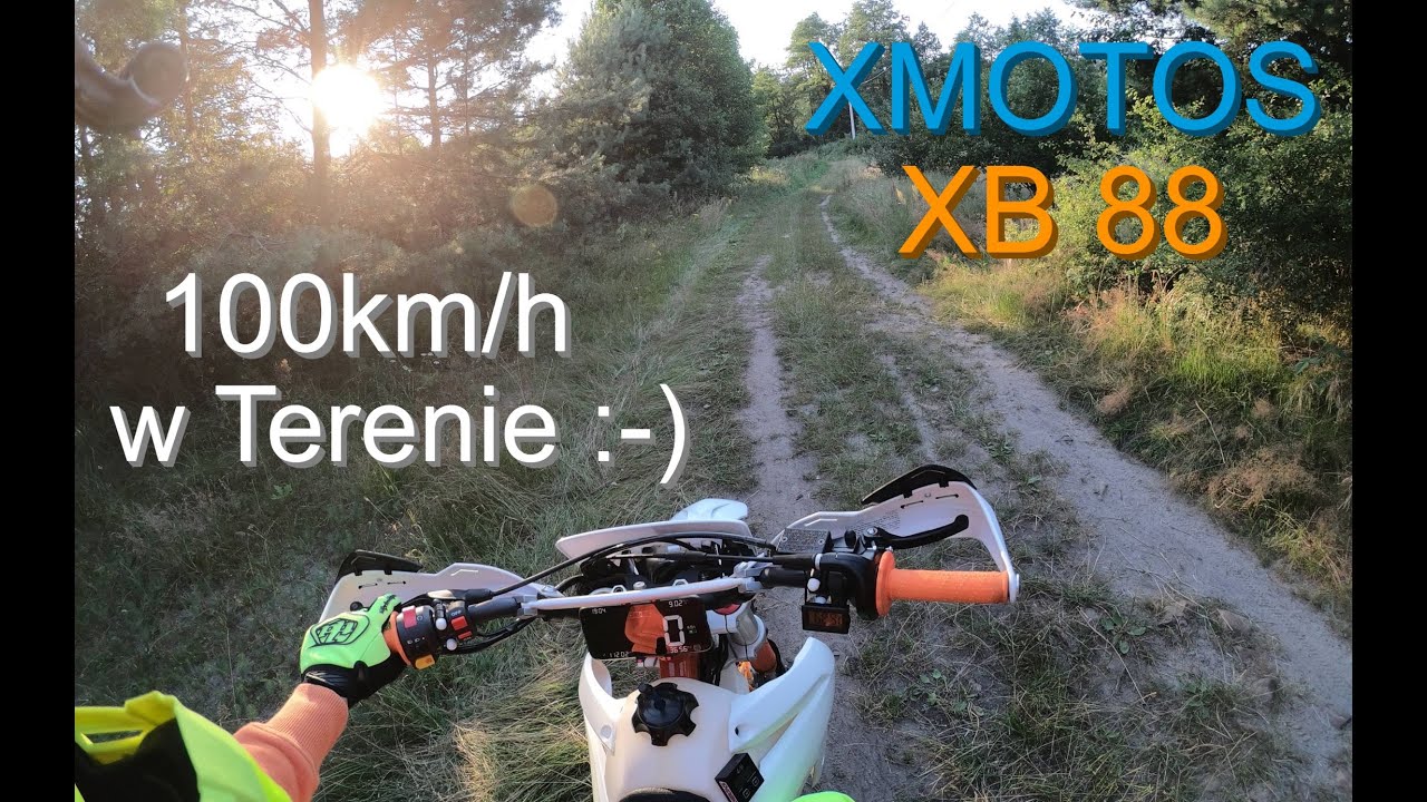 100km/h w terenie 😎 Test KAMERY 🎬 Xmotos XB88 Diabolini 250cc Xb37 XB39 AGB Alfarad LukStep VLOG