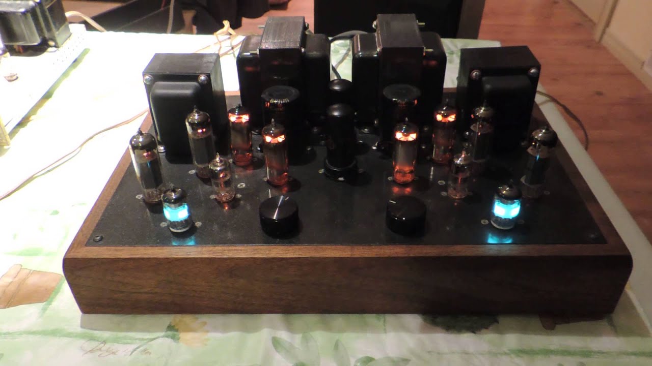6BQ5/EL84 Tube Power Amplifier w/ Hammond Transformers & Cerafine Black Gates 2