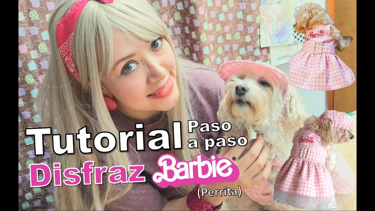 Como Hacer el Disfraz de Barbie La Película (Mascota) | Casatextil