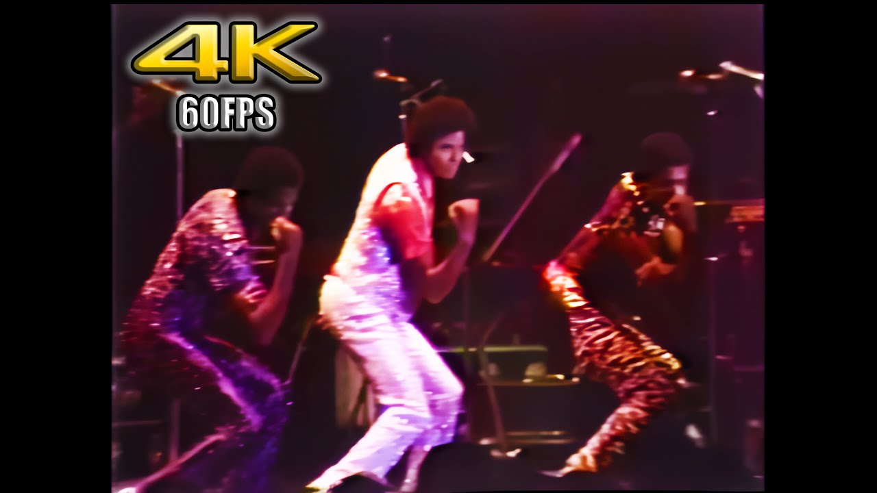 Michael Jackson & The Jacksons TRIUMPH Tour - 'Can You Feel It' (1981) 4K 60FPS UPSCALE