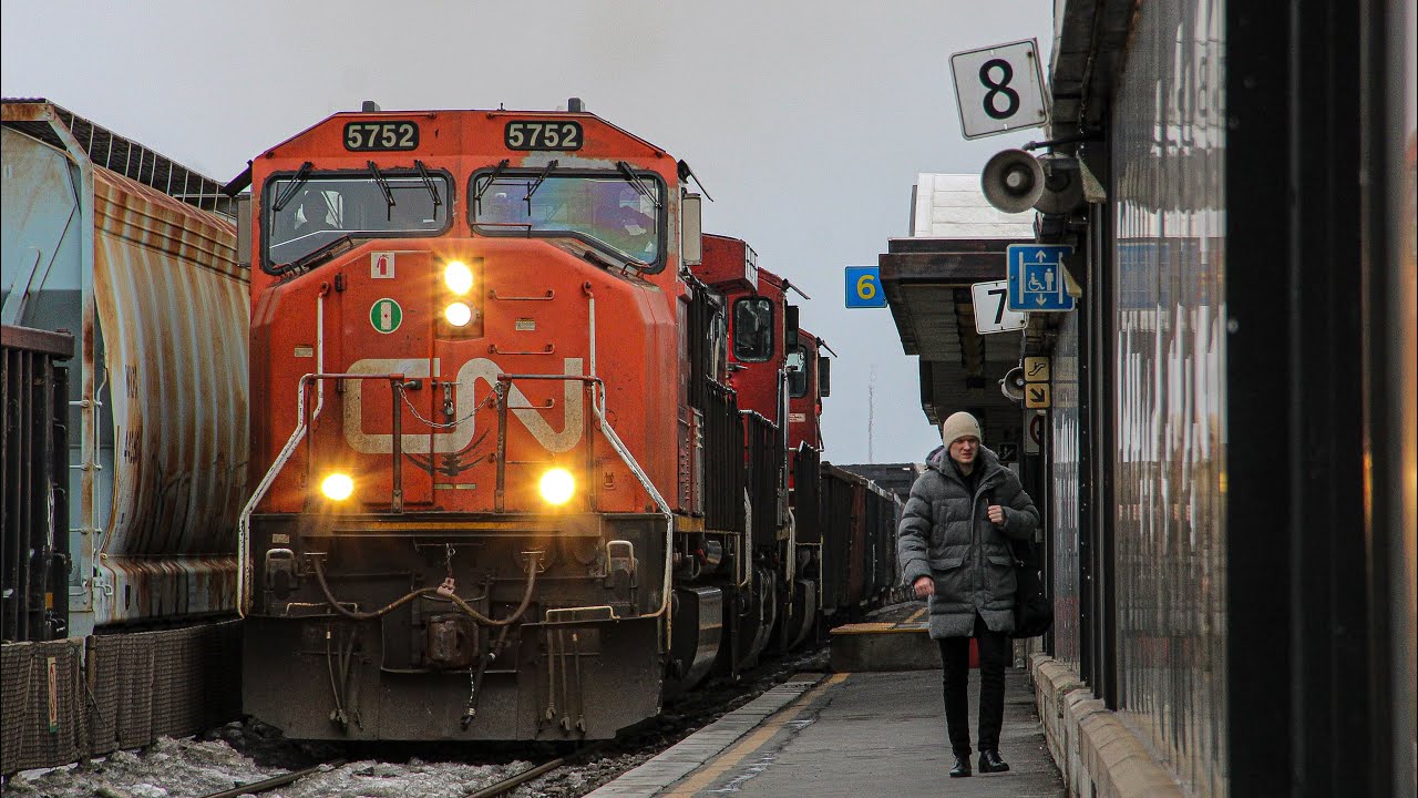 [HD] railfanning on the cn/mx Oakville sub at mimico and Aldershot 