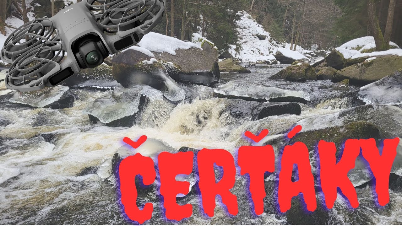 Lehce zamrzlé Čertovy proudy (DJI Neo 2) #djineo2 #certaky