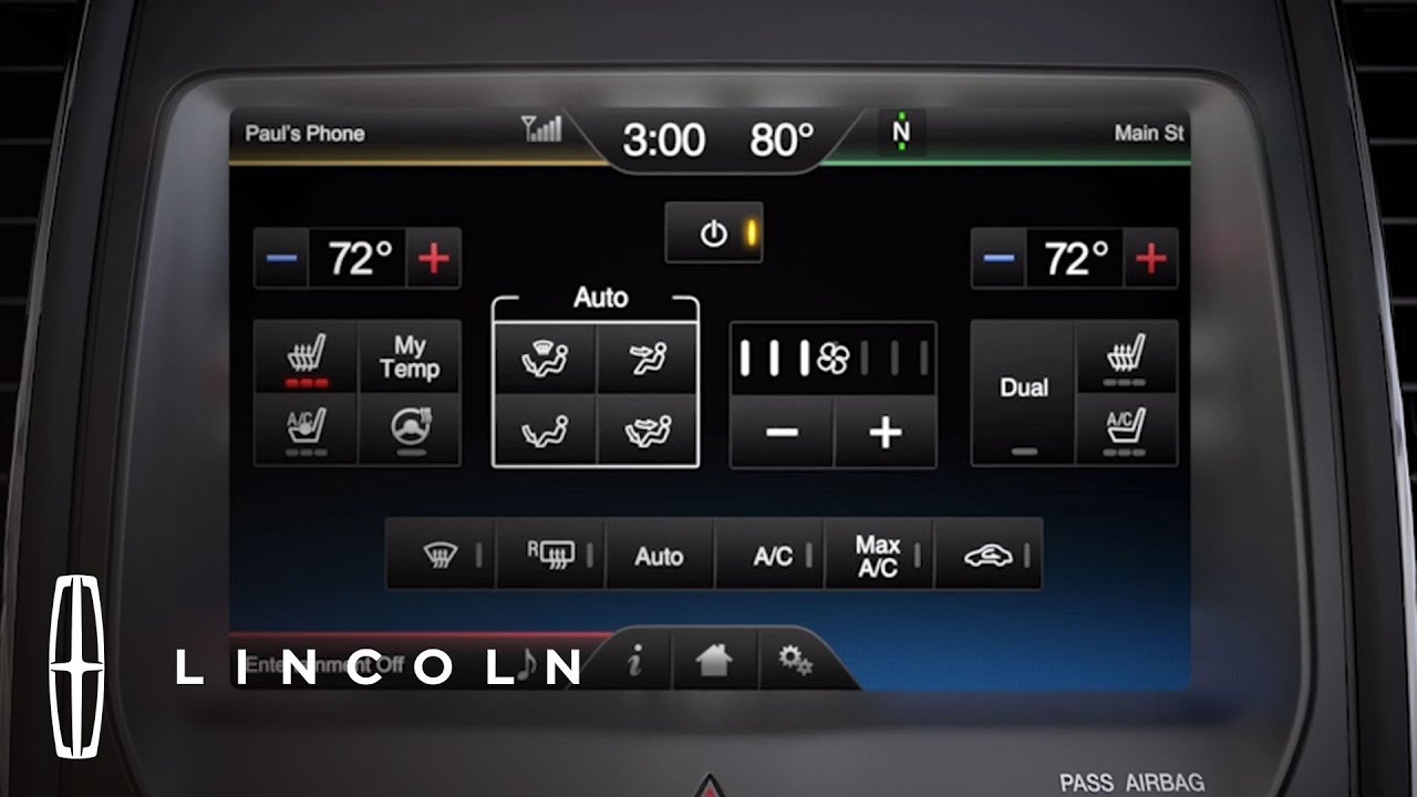 SYNC® with MyLincoln Touch™: Heated and Cooled Seats and Heated Steering Wheel | How-To | Lincoln