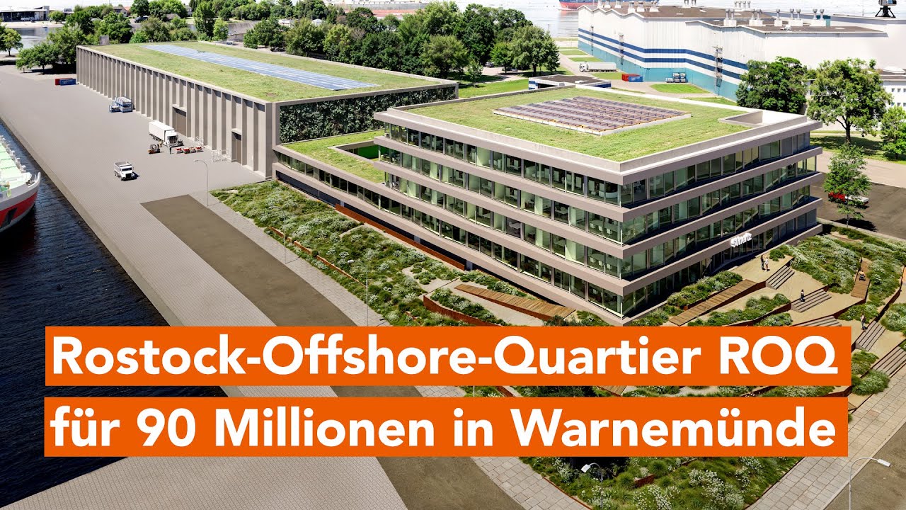 Neue Energie für Rostock: 50Hertz baut Offshore-Quartier für 90 Millionen Euro