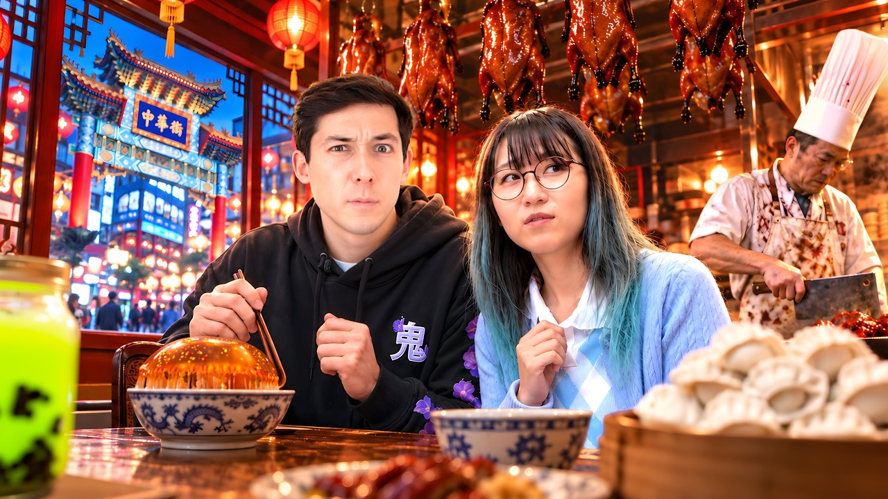 Je teste les restaurants du quartier CHINOIS 🇨🇳 au Japon avec Emeric et Lan