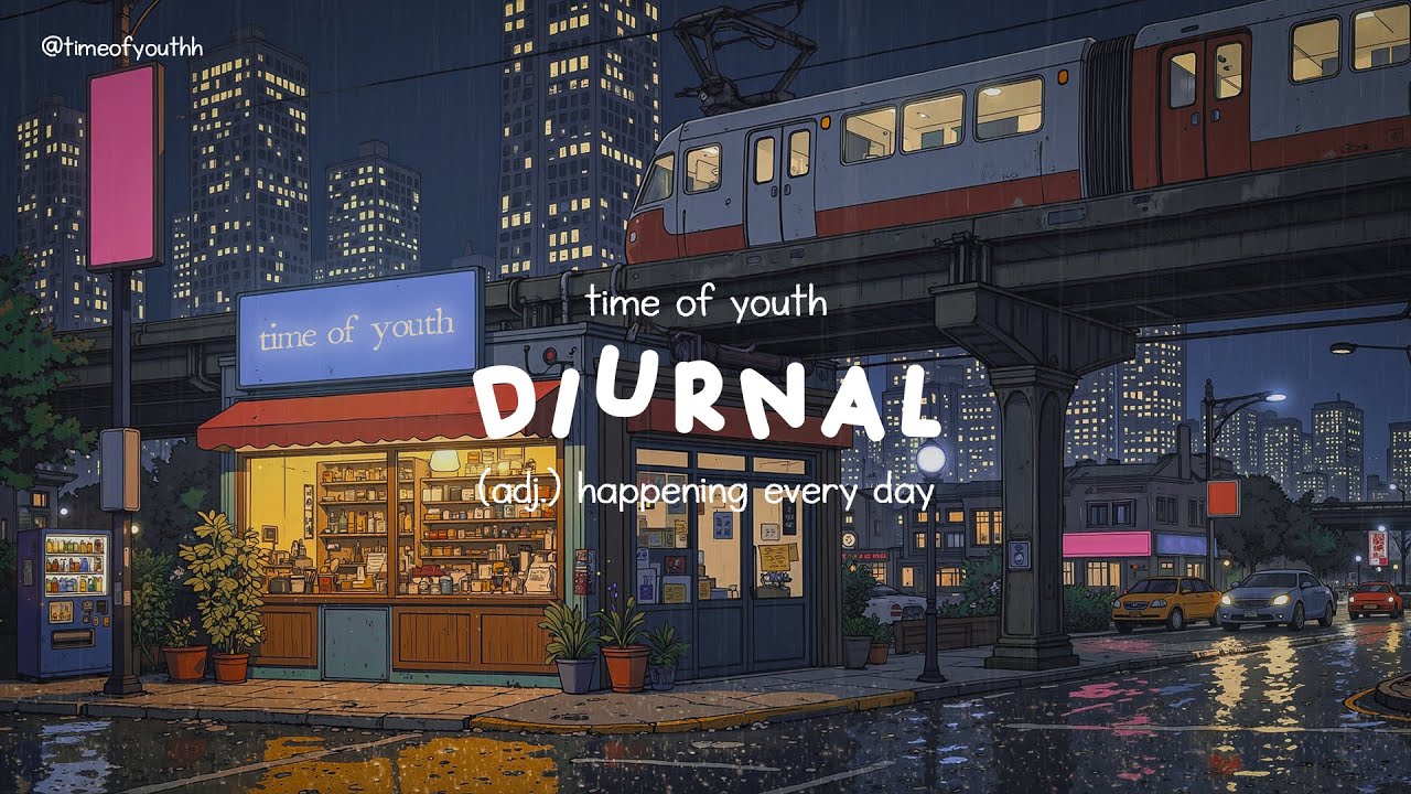 diurnal: happening every day | time of youth - piano playlist for relax / unwind