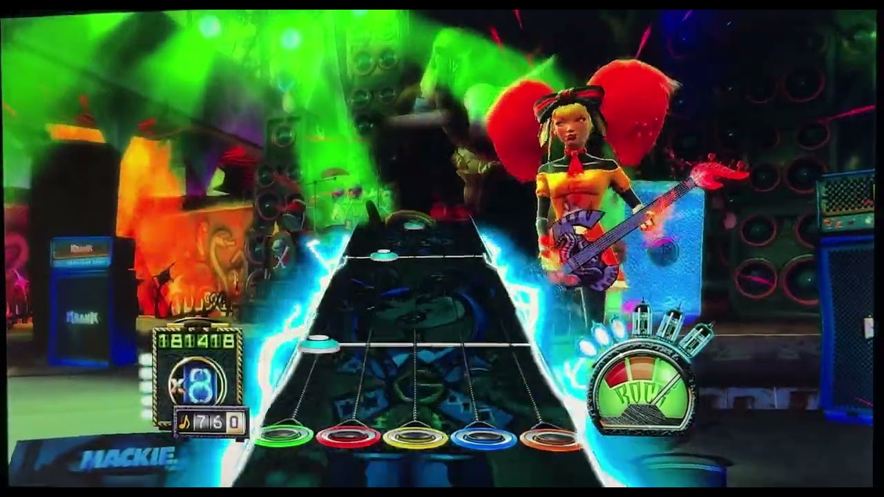 Guitar Hero III (Xbox 360) Cliffs of Dover 100% FC (302,942)