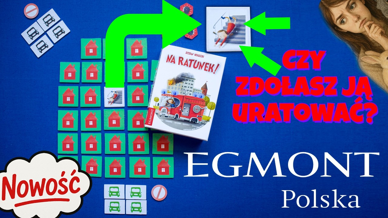 Zasady i pełna rozgrywka: Na Ratunek  | Egmont 🧑‍✈️👩‍🚒 🧑‍🔧👨‍⚕️