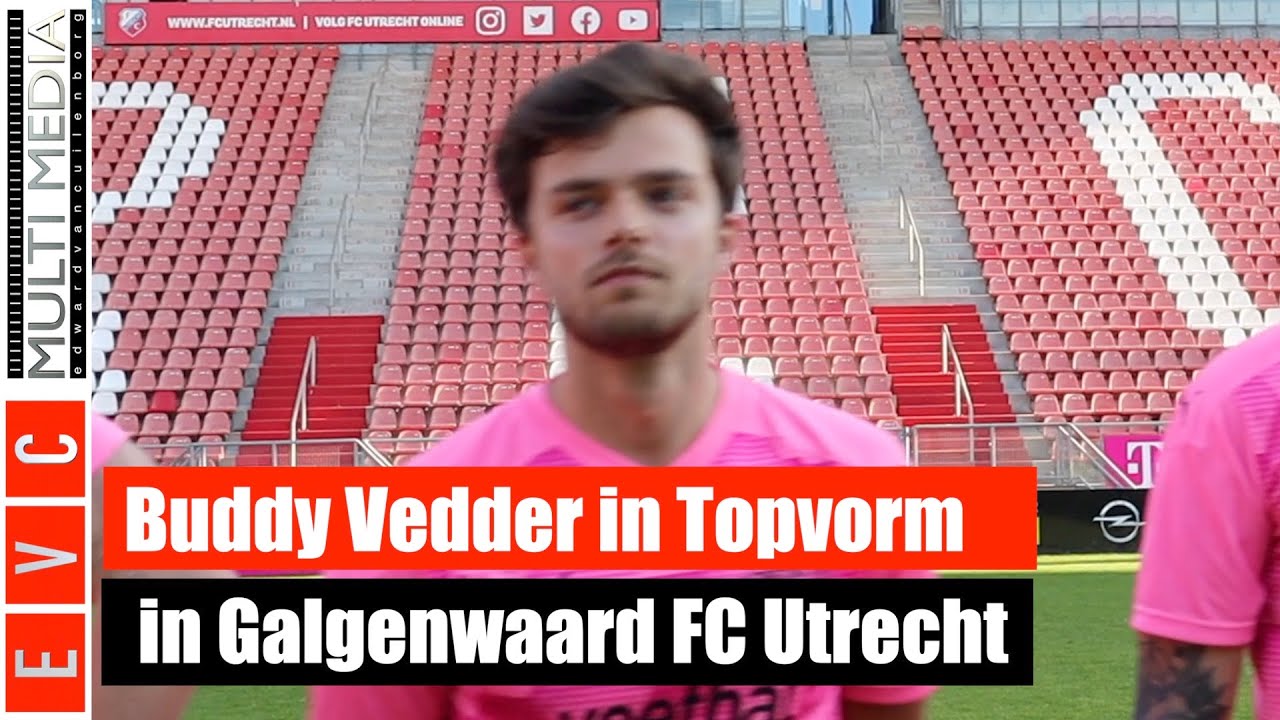 Buddy Vedder in Topvorm | Op het voetbalveld van FC Utrecht