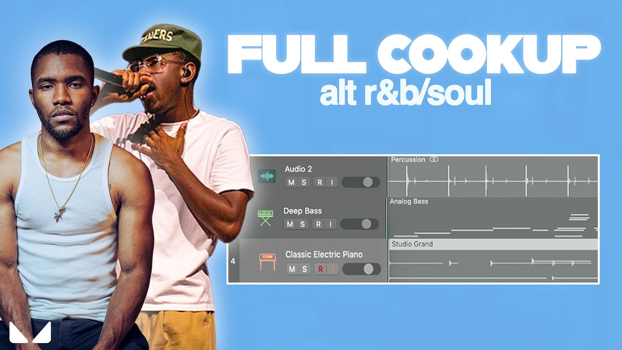 how to make alternative r&b vocals like frank ocean, kevin abstract
