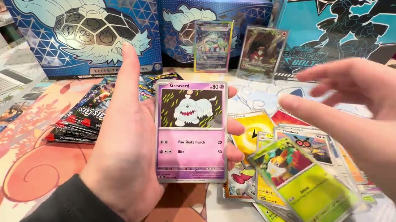 Pokémon TCG Stellar Crown Elite Trainer Box ETB XMas 2025 Edition