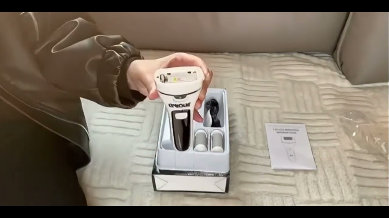Electric Callus Remover for Feet, Portable Foot Scraper, Rechargeable Calloused