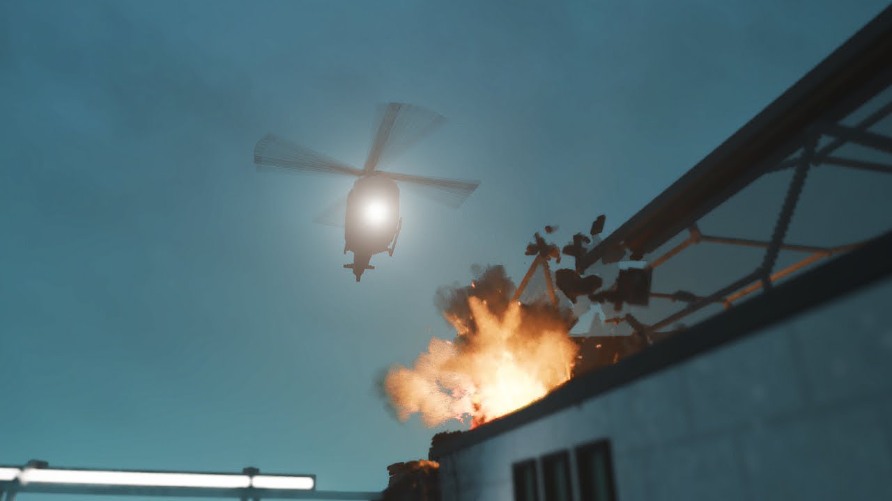 Running From an Attack Helicopter - Teardown