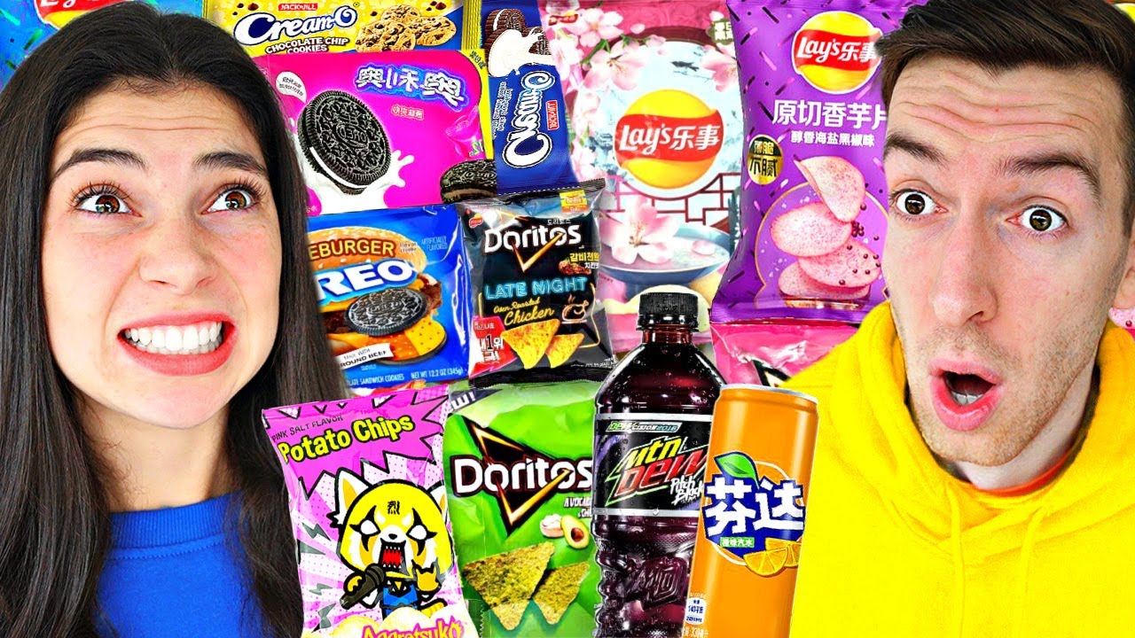 VREEMDE EXOTISCHE SNACKS UITPROBEREN! *VIES* 