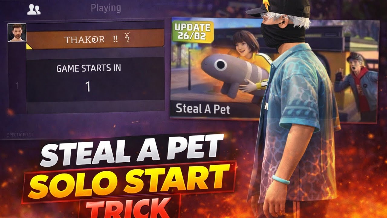 STEAL A PET SOLO START TRICK 🤯 SUBSCRIBE FOR MORE UPDATES 🖇️ 