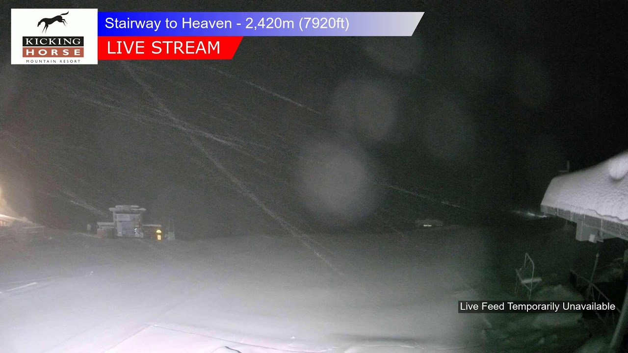 Kicking Horse Stairway to Heaven - Live Cam