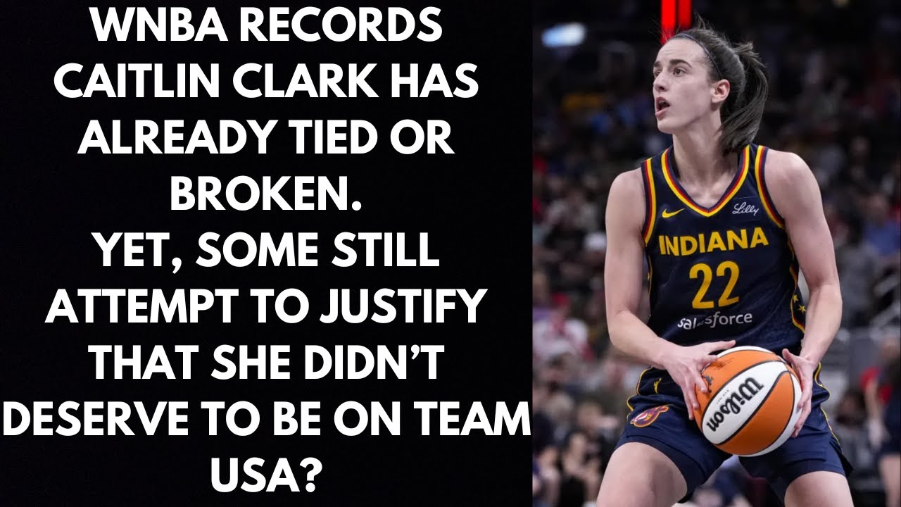 WNBA records that Caitliin Clark has already tied or broken after only 12 games in her rookie year