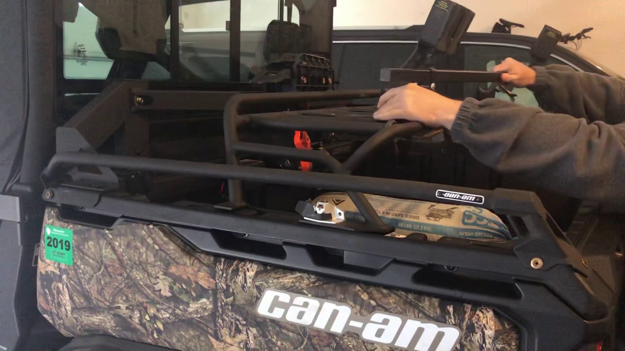 Can am defender LinQ cargo rack, LinQ basket accessory
