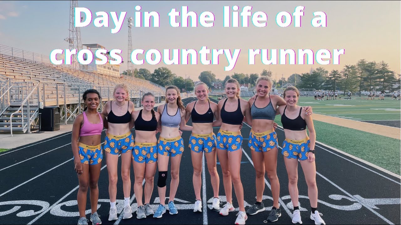 Day in the life of a cross country runner || vlog, track workout, haul, recovery