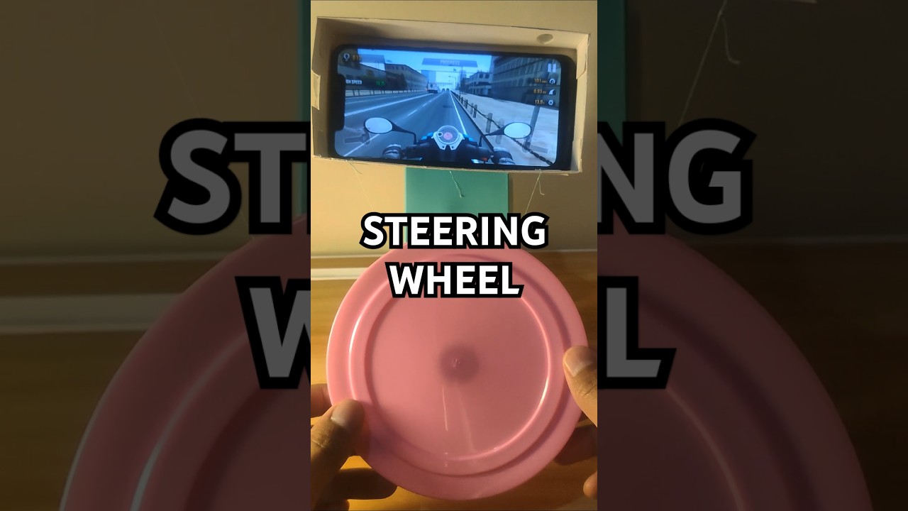 🎮 DIY Steering Wheel for Android📱Easy Guide to Build Your Own Gaming Wheel🔥