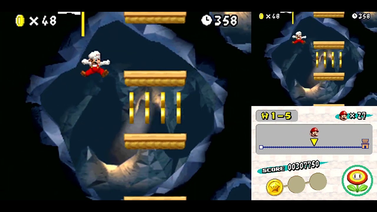 [hack 100%] New Super Mario Bros. F 1-5
