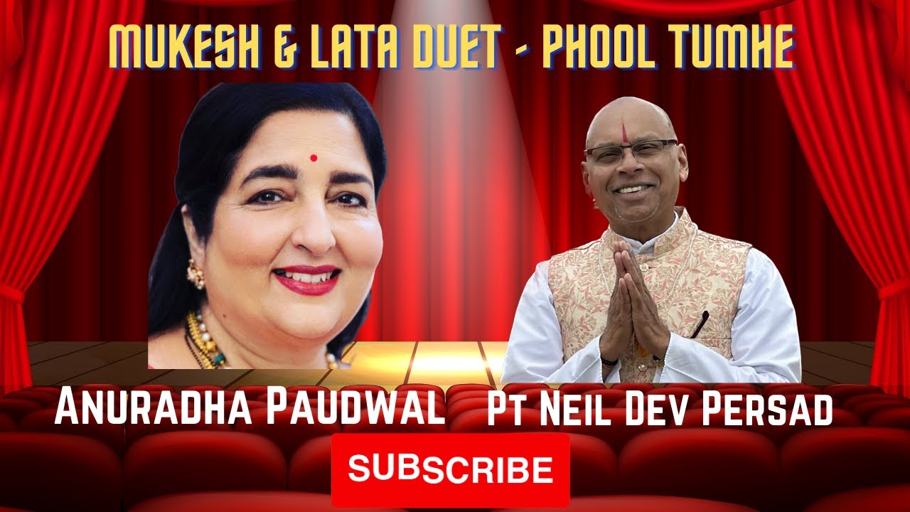 Anuradha Paudwal - Duet Phool Tumhey with Pt Neil D Persad