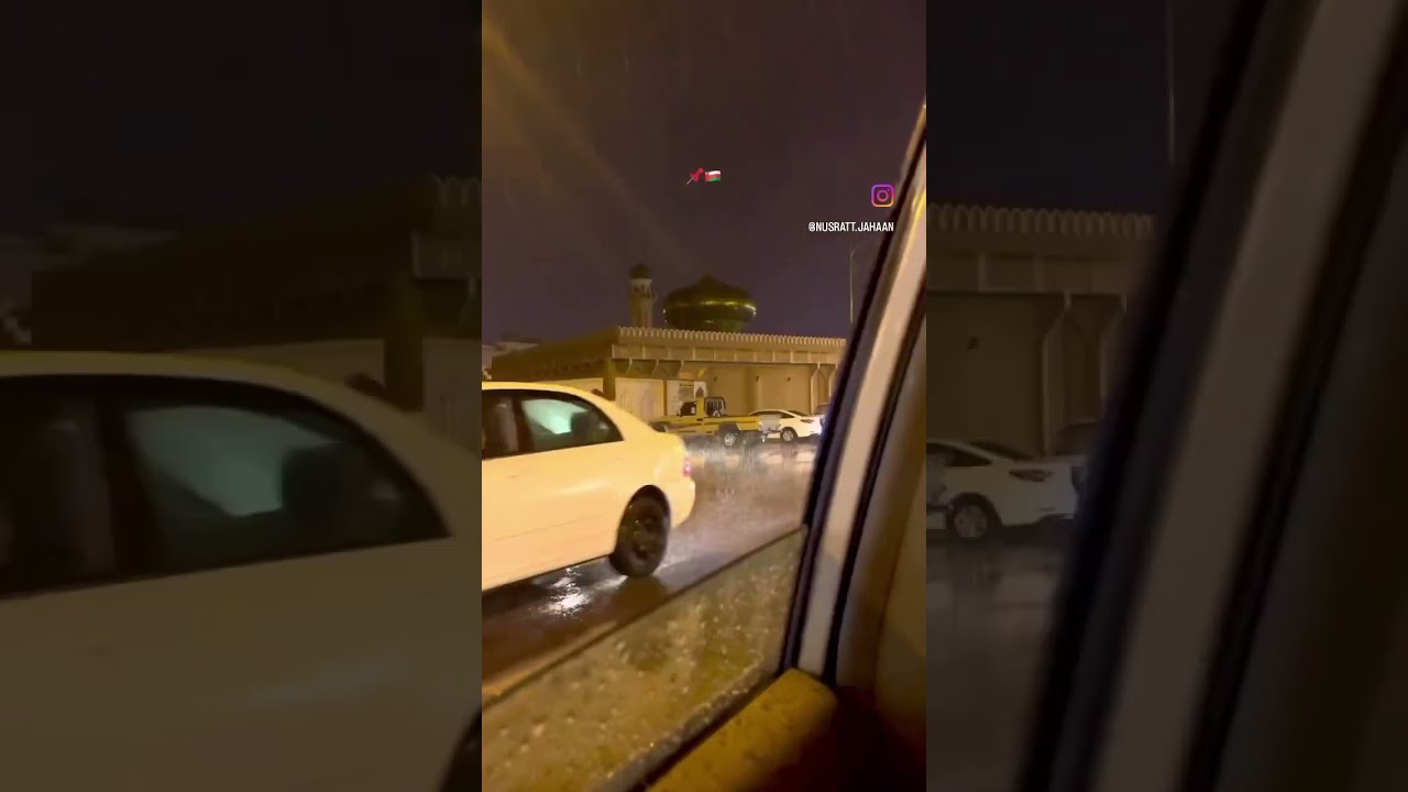 Raining in salalah  