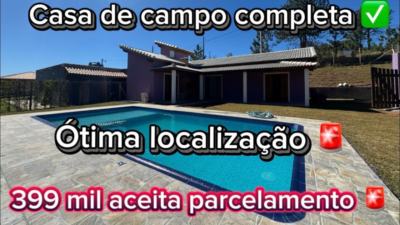 CASA DE CAMPO A VENDA IBIUNA SP 