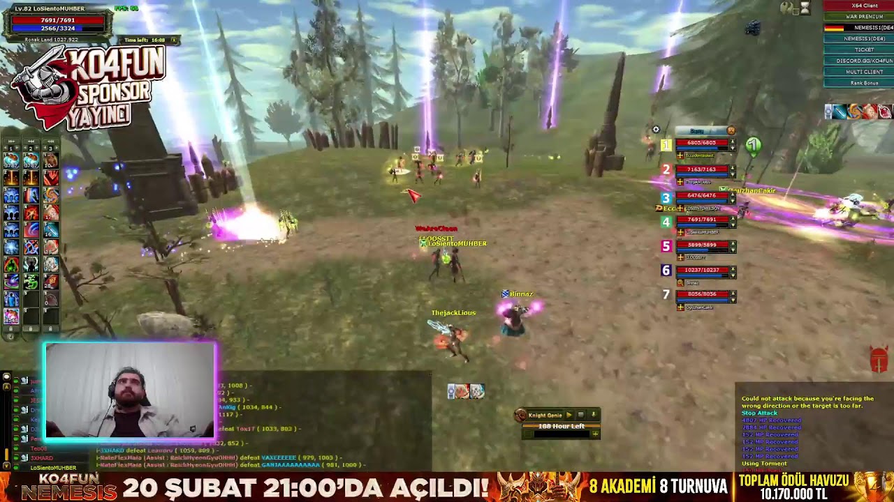 #KO4FUN #NEMESİS AÇILDIII !! #Knight #KnightOnline #ko4fun #Nemesis