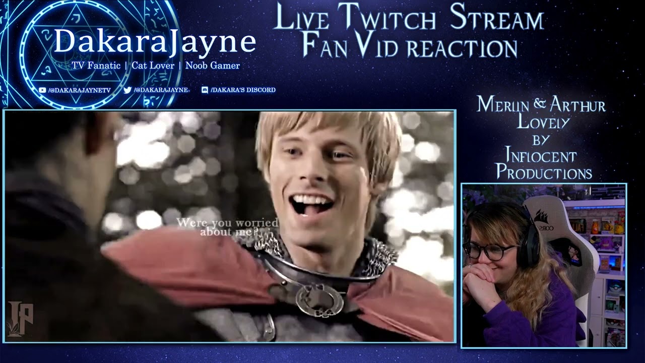 Dakara reaction videos Fanvid Merlin and Arthur Lovely