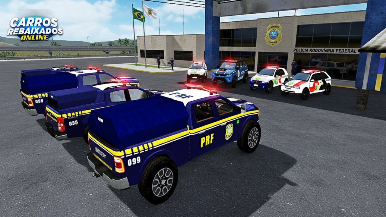 CARROS REBAIXADOS ONLINE | PEGAMOS AS CAMIONETES SECRETAS NA BASE DA PRF !