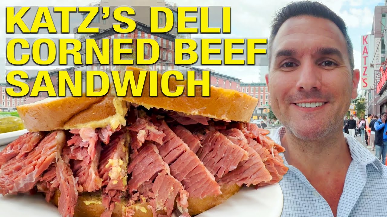 Katz's Deli New York City: Best Corned Beef Sandwich