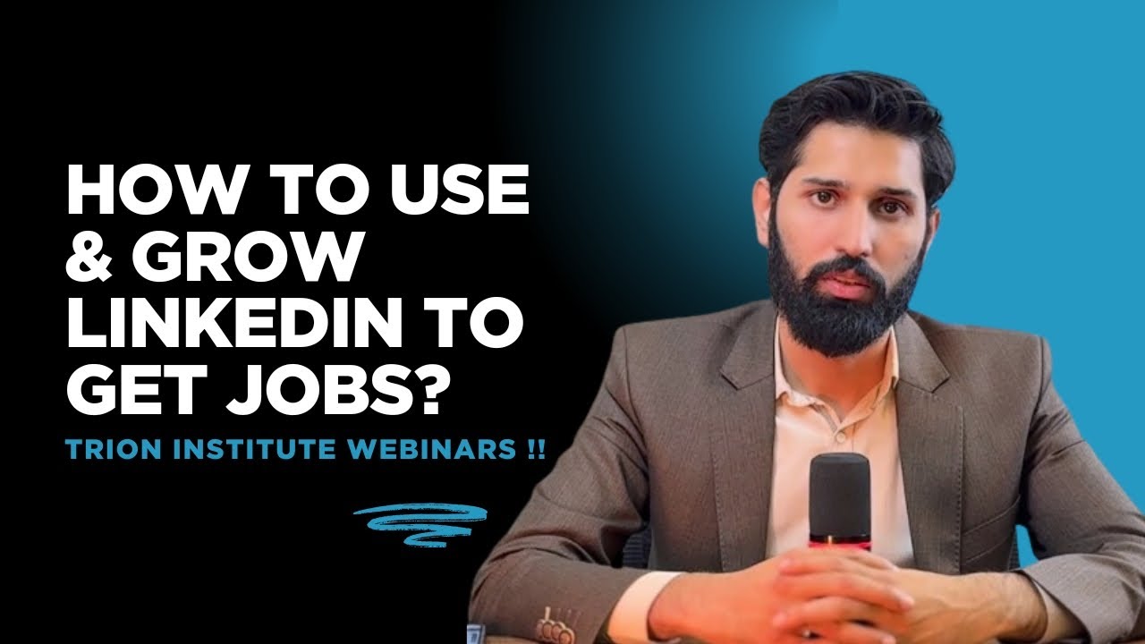 LinkedIn Webinar For Beginners - How to Use & Grow LinkedIn to Get Jobs?