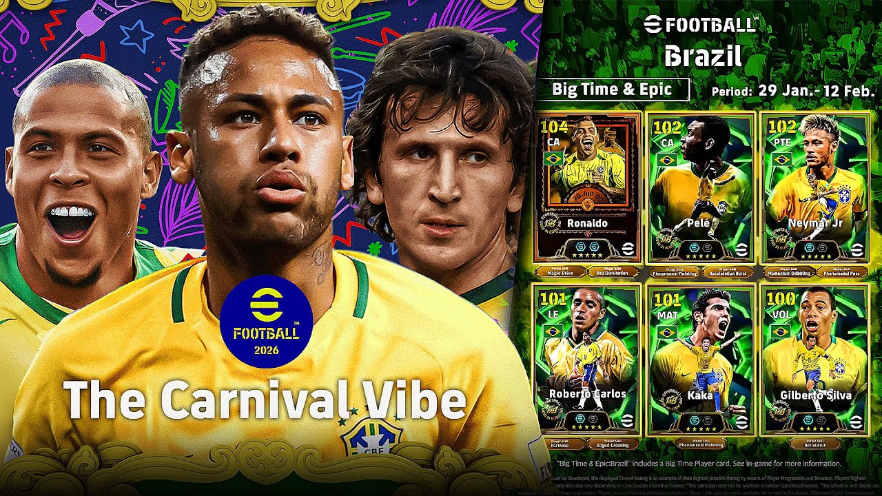 UPDATE 5.3.0 and THE BRAZILIAN CARNIVAL in eFootball 2026