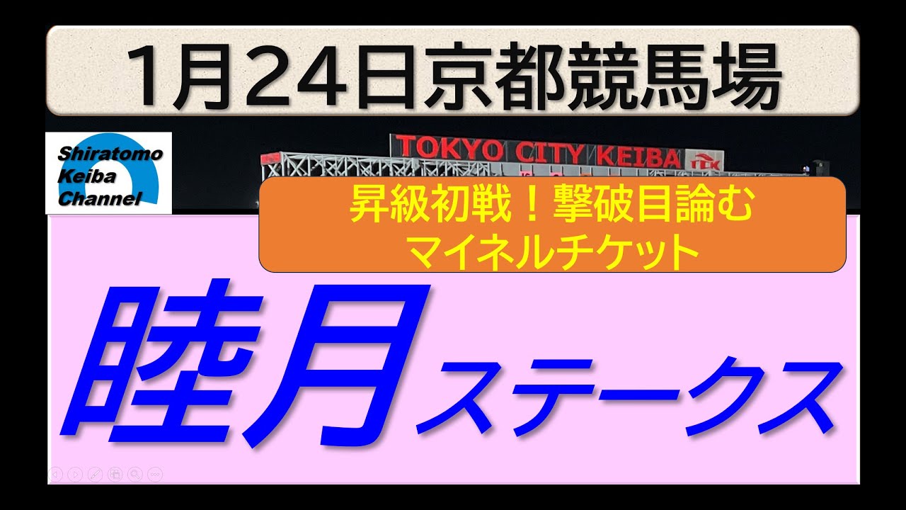 【競馬予想】睦月ステークス～２０２６年１月２４日 京都競馬場 ：１－４５
