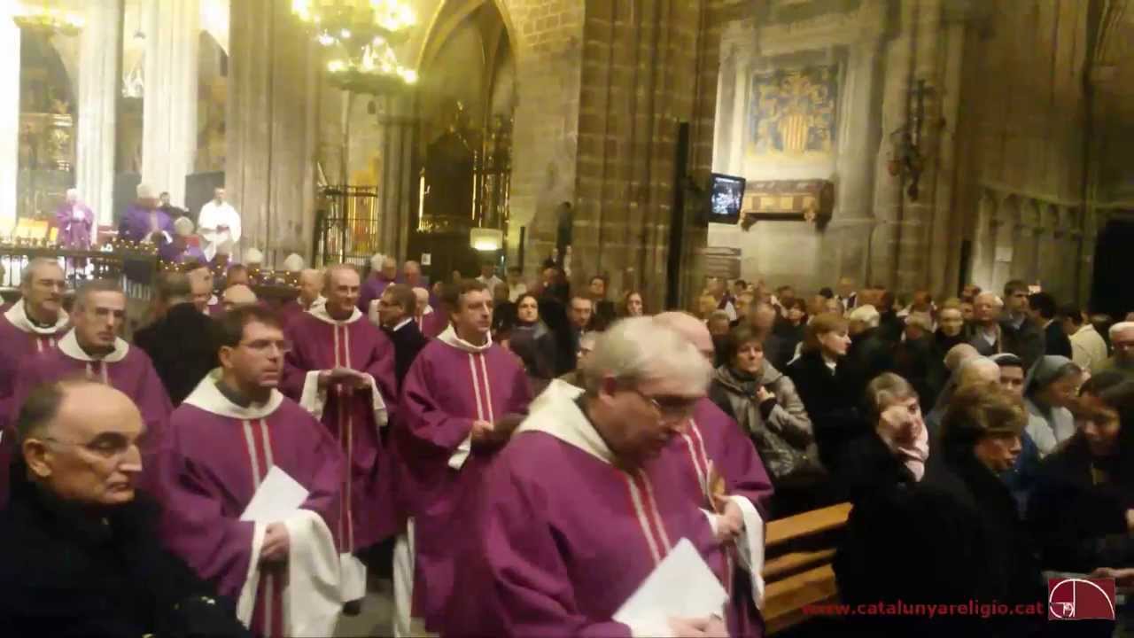 Els bisbes acomiaden el cardenal Ricard Maria Carles